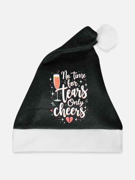 Trennungsermächtigung, Selbstliebe, Neuanfänge - Weihnachtsmütze - Schwarz/Weiß