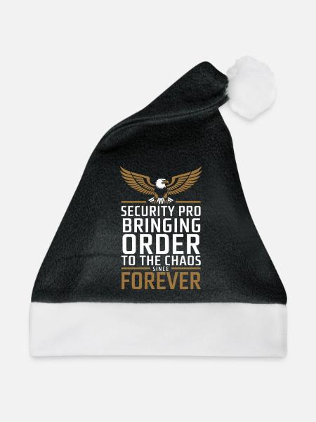 Private Security Professional Bodyguard Vip - Weihnachtsmütze - Schwarz/Weiß