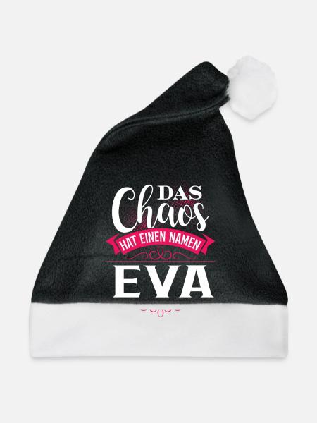 EVA - Chaos - Weihnachtsmütze - Schwarz/Weiß