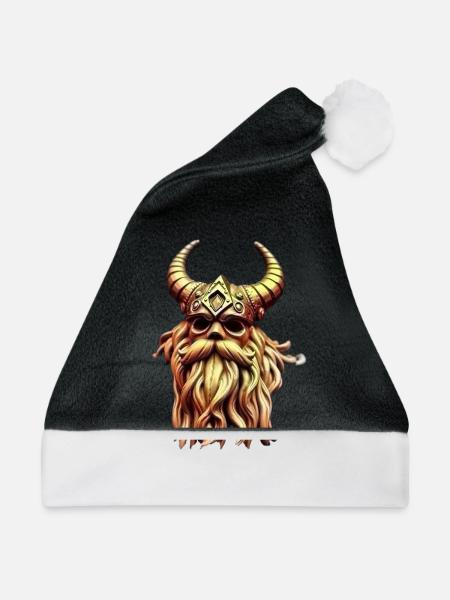 Ragnar Gold - Weihnachtsmütze - Schwarz/Weiß