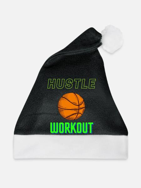 Workout - Weihnachtsmütze - Schwarz/Weiß