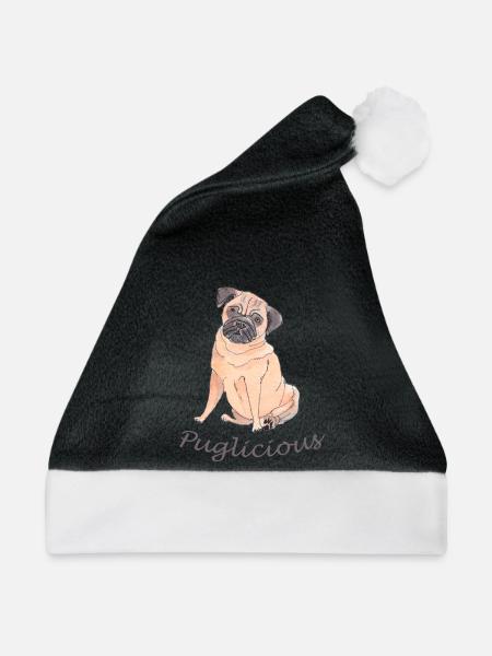 Pughaft - Weihnachtsmütze - Schwarz/Weiß