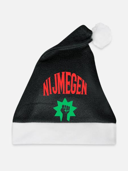 Nijmegen - Weihnachtsmütze - Schwarz/Weiß