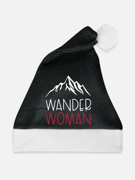 Wander Woman - Weihnachtsmütze - Schwarz/Weiß