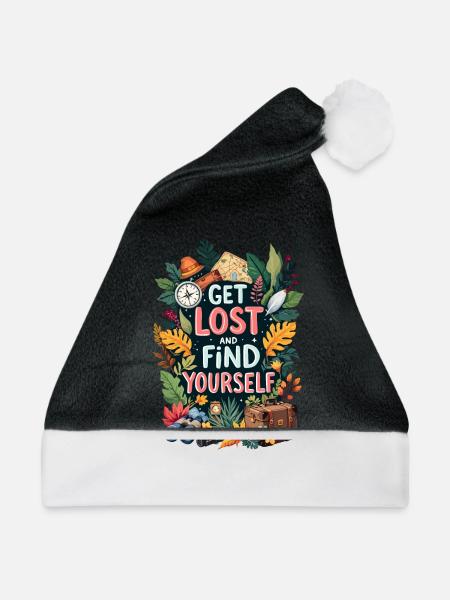 Hau ab - Weihnachtsmütze - Schwarz/Weiß