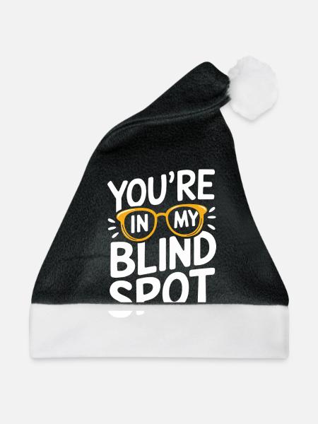 Blinde Blindheit Sehbehinderte Menschen - Weihnachtsmütze - Schwarz/Weiß