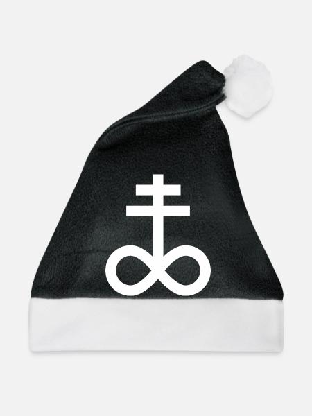 Leviathan-Kreuz - Weihnachtsmütze - Schwarz/Weiß