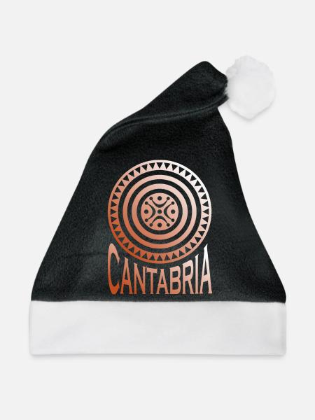 ESTELA DE CANTABRIA BRONZE M1 - Weihnachtsmütze - Schwarz/Weiß - Vorne