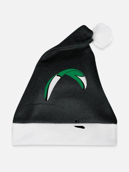 Paraglider XC - Weihnachtsmütze - Schwarz/Weiß