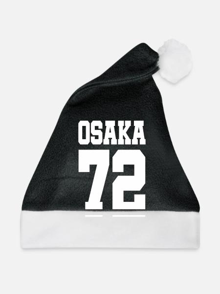 Osaka 72 - Soccer League - Japan - Tokyo - Kobe - Weihnachtsmütze - Schwarz/Weiß - Vorne