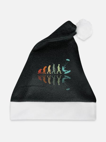 Kiteboarding Entwicklung - Weihnachtsmütze - Schwarz/Weiß