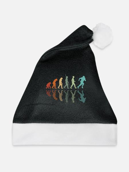Rugby Entwicklung - Weihnachtsmütze - Schwarz/Weiß