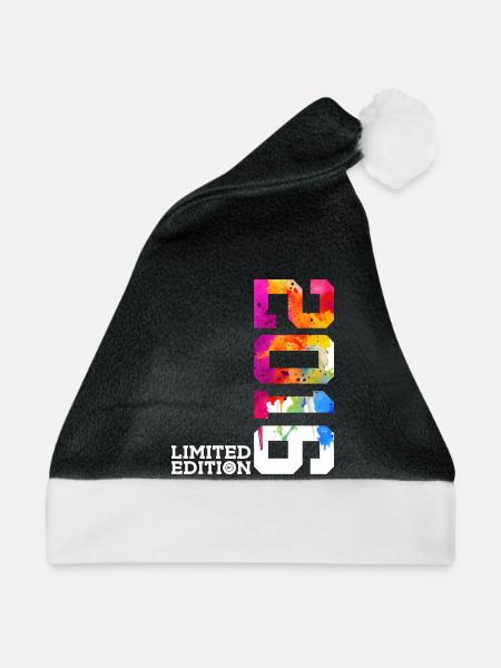10. GEBURTSTAG LIMITED EDITION 2016 - Weihnachtsmütze - Schwarz/Weiß
