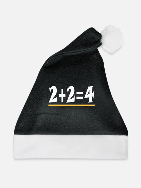 Das Logische - Weihnachtsmütze - Schwarz/Weiß