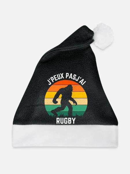 Sasquatch Rugby Retro Sun - Weihnachtsmütze - Schwarz/Weiß