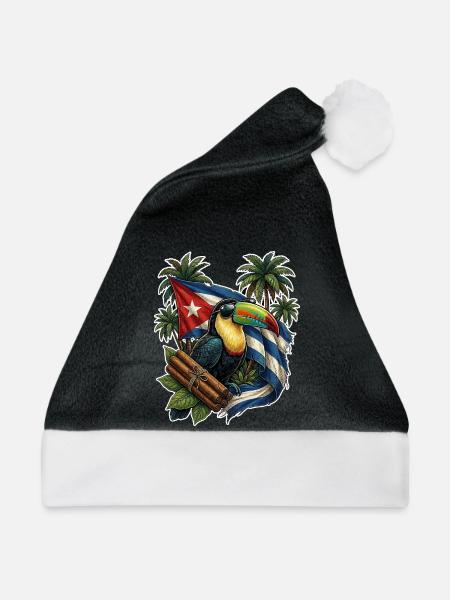 Kuba Tukan Zigarre - Weihnachtsmütze - Schwarz/Weiß