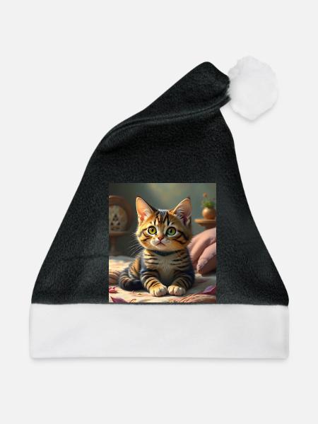 Didimaus69 - Weihnachtsmütze - Schwarz/Weiß