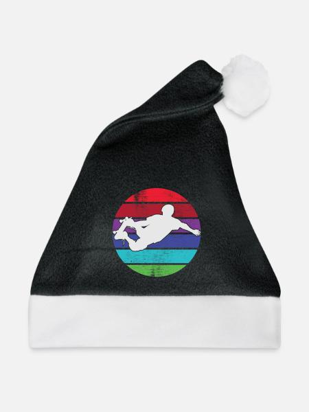 Skateboarding - Skateboarder - Weihnachtsmütze - Schwarz/Weiß