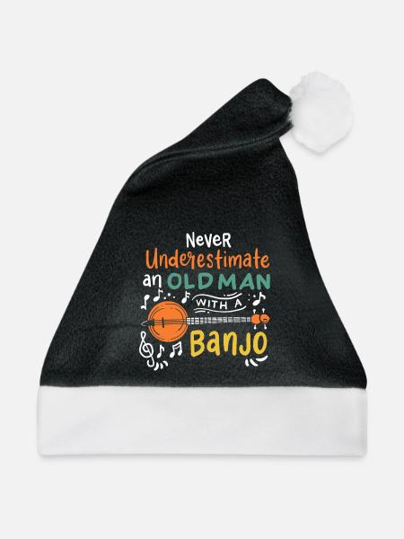 Banjo - Weihnachtsmütze - Schwarz/Weiß