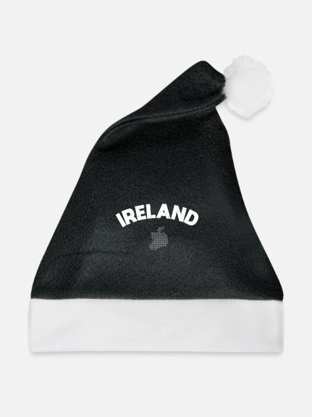 Irland Ireland - Weihnachtsmütze - Schwarz/Weiß