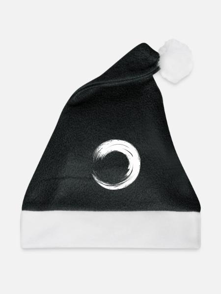 Kreis - Weihnachtsmütze - Schwarz/Weiß