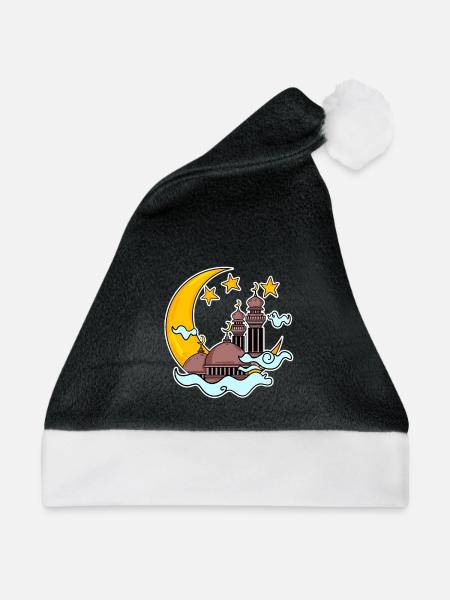 Ramadan - Weihnachtsmütze - Schwarz/Weiß