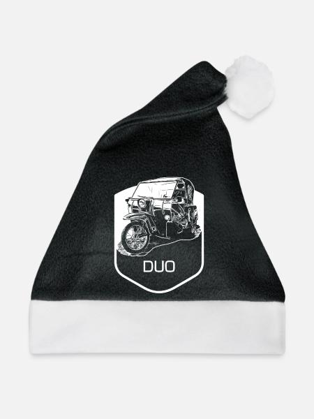 Krause Duo - Weihnachtsmütze - Schwarz/Weiß