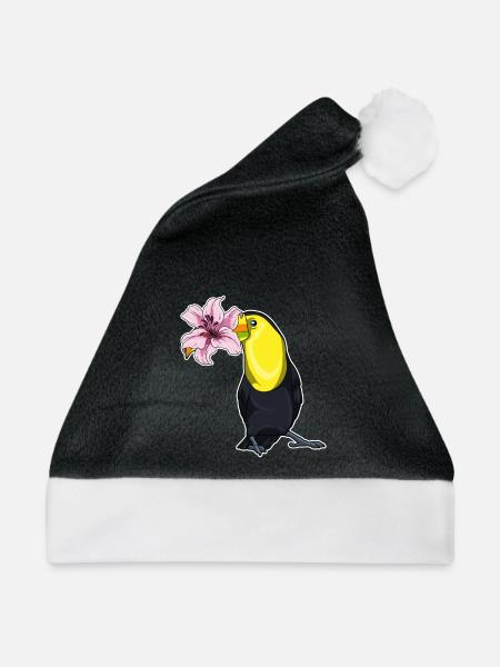Tukan Lilie - Weihnachtsmütze - Schwarz/Weiß