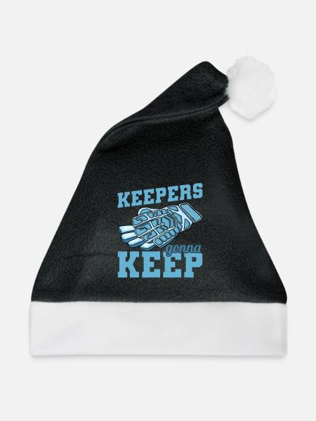 Keepers Gonna Keep - Weihnachtsmütze - Schwarz/Weiß