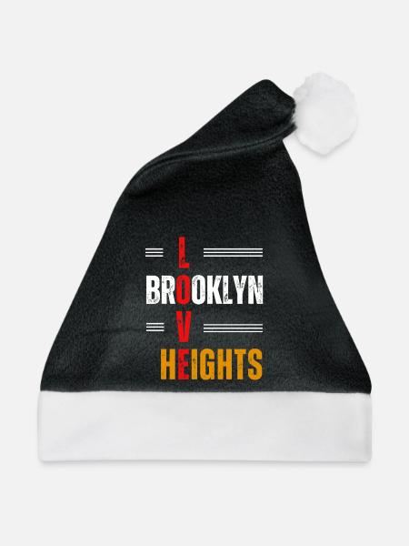 Liebe Brooklyn Heights - Weihnachtsmütze - Schwarz/Weiß - Vorne