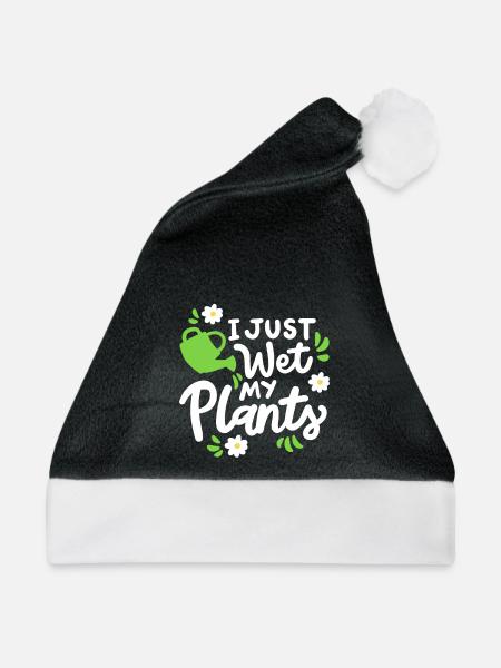 Garten Gartenarbeit - Weihnachtsmütze - Schwarz/Weiß