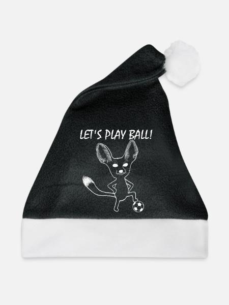 Fennek Let's Play Ball! - Weihnachtsmütze - Schwarz/Weiß