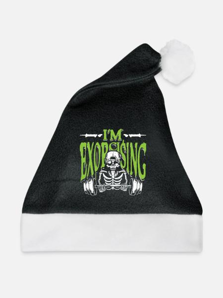 I m exorcising - Weihnachtsmütze - Schwarz/Weiß