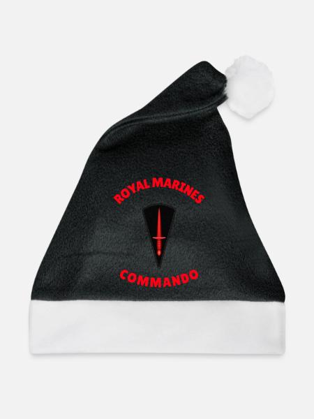 Kommando der Royal Marines - Weihnachtsmütze - Schwarz/Weiß