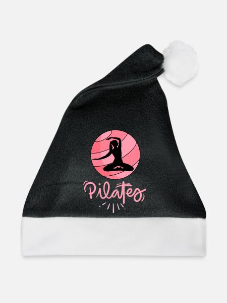 Pilates - Weihnachtsmütze - Schwarz/Weiß