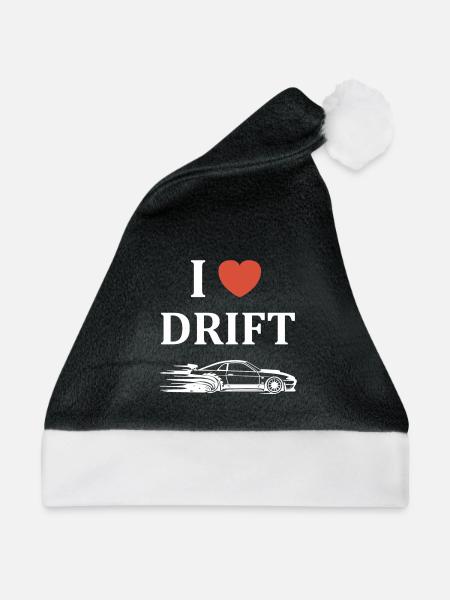 Drift Passion Autodesign - Weihnachtsmütze - Schwarz/Weiß