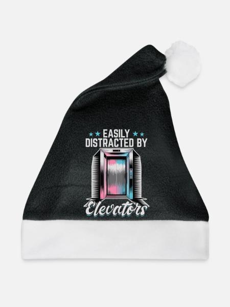 Elevator toddler & kids - Weihnachtsmütze - Schwarz/Weiß