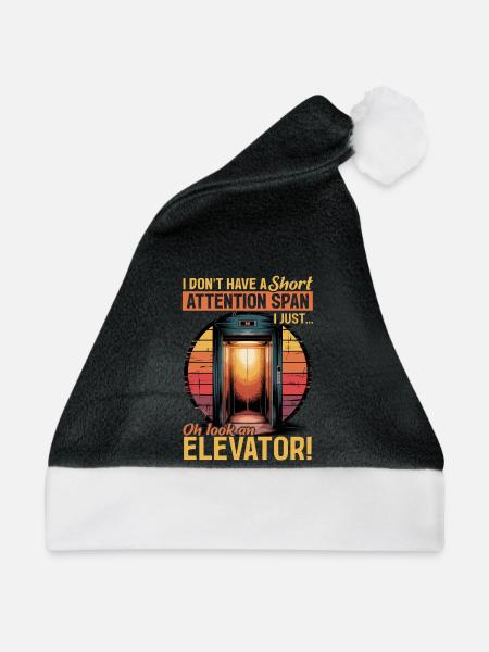 Elevator toddler & kids - Weihnachtsmütze - Schwarz/Weiß