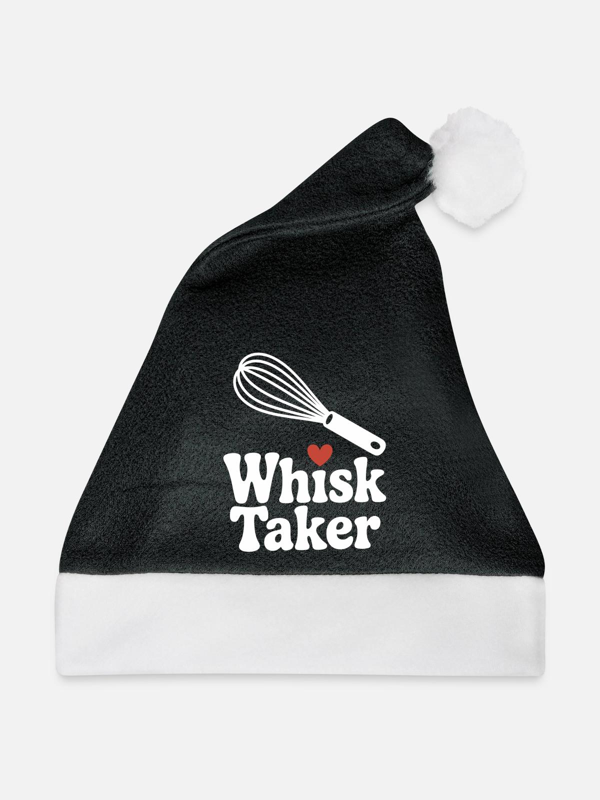 Schneebesen Taker - Weihnachtsmütze - Schwarz/Weiß - Vorne