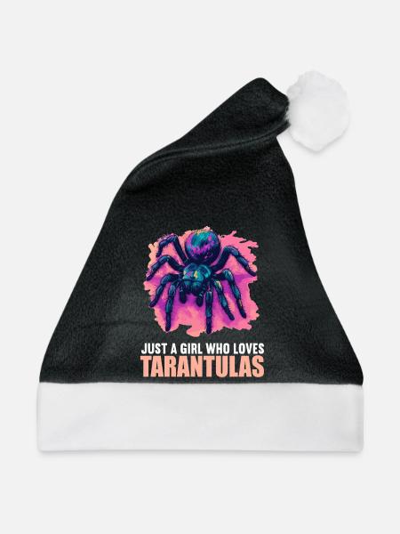 Taranteln Tarantel - Weihnachtsmütze - Schwarz/Weiß