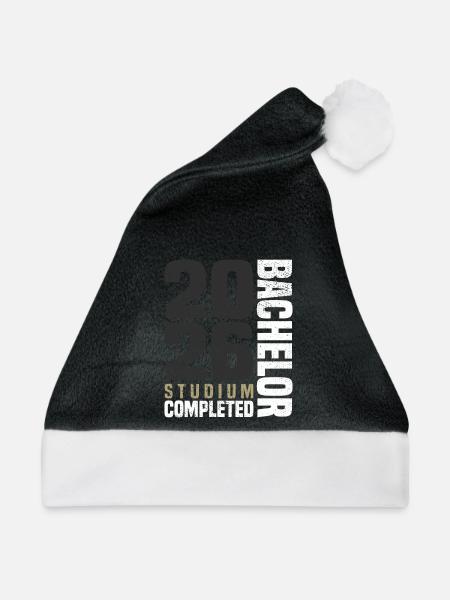 Bachelor Studium 2026 - Weihnachtsmütze - Schwarz/Weiß