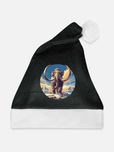 Mammuts Mammut - Weihnachtsmütze - Schwarz/Weiß