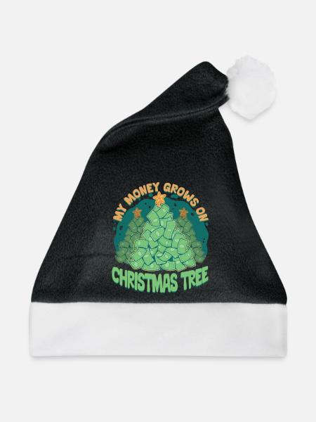 Weihnachtsbaum Züchter - Weihnachtsmütze - Schwarz/Weiß