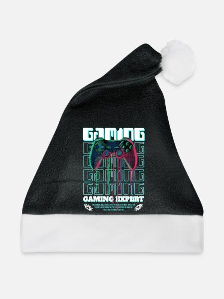 Gaming Expert Controller - Weihnachtsmütze - Schwarz/Weiß