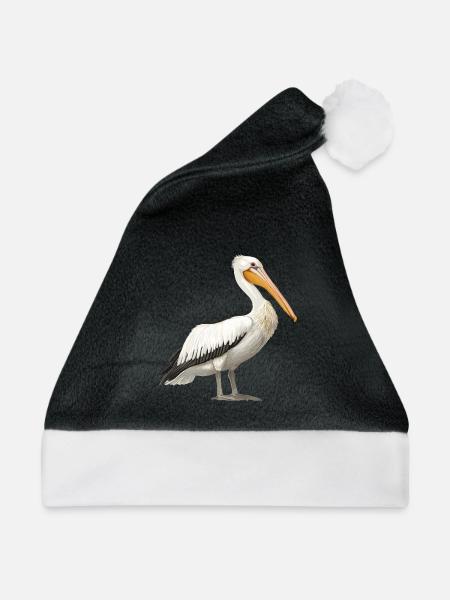Pelikane Pelikan - Weihnachtsmütze - Schwarz/Weiß