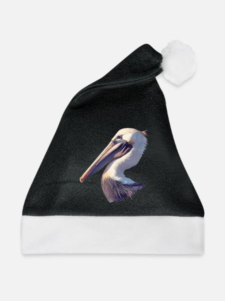 Pelikane Pelikan - Weihnachtsmütze - Schwarz/Weiß