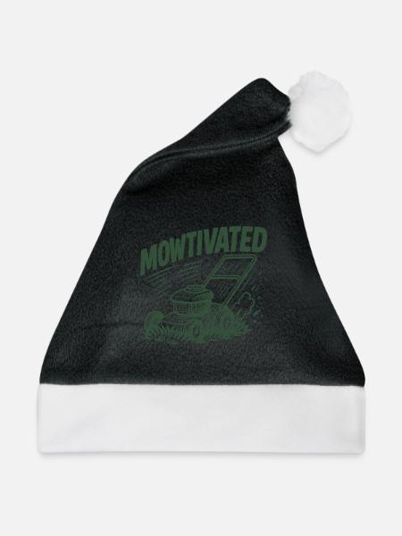 Mowtivated - Weihnachtsmütze - Schwarz/Weiß