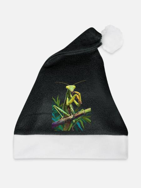 Gottesanbeterinnen Gottesanbeterin - Weihnachtsmütze - Schwarz/Weiß