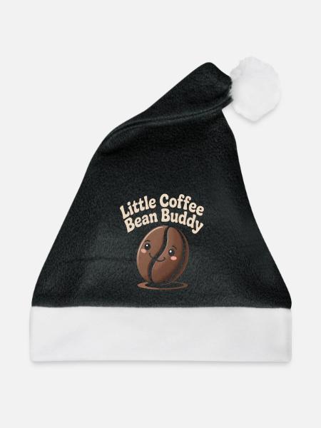 Kaffeebohne - Weihnachtsmütze - Schwarz/Weiß