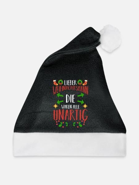 Bogenschütze Bogensport Bogenschießen - Weihnachtsmütze - Schwarz/Weiß